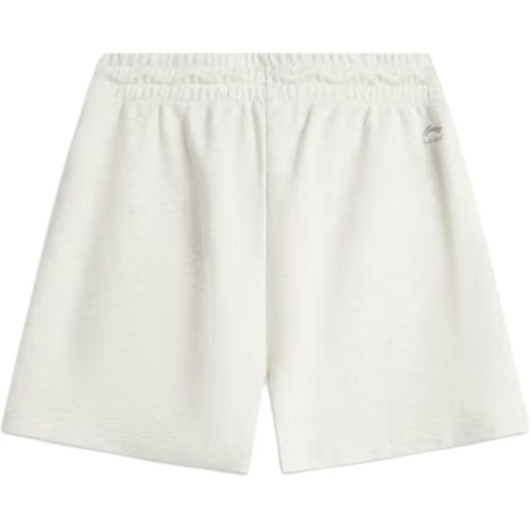 Li Ning X Disney Mickey Series Letter Mid Waist Drawstring Versatile Breathable Casual Shorts Women Shorts AKSV692-2