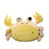 Adorable Cartoon Crab Plush Toy Stuffed Animal Pillow Down Cotton Cushion