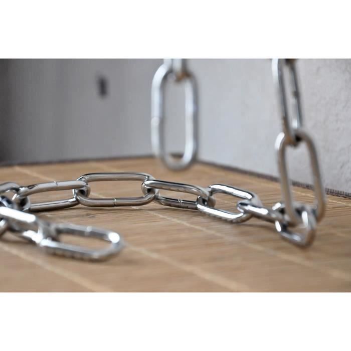 Original flaskeholder metallkjede - Grå