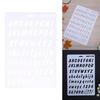 Plastic Lettering Stencil for DIY Scrapbooking Letter Alphabet Stencils Walls Painting Paper Craft Decor Number Word Template