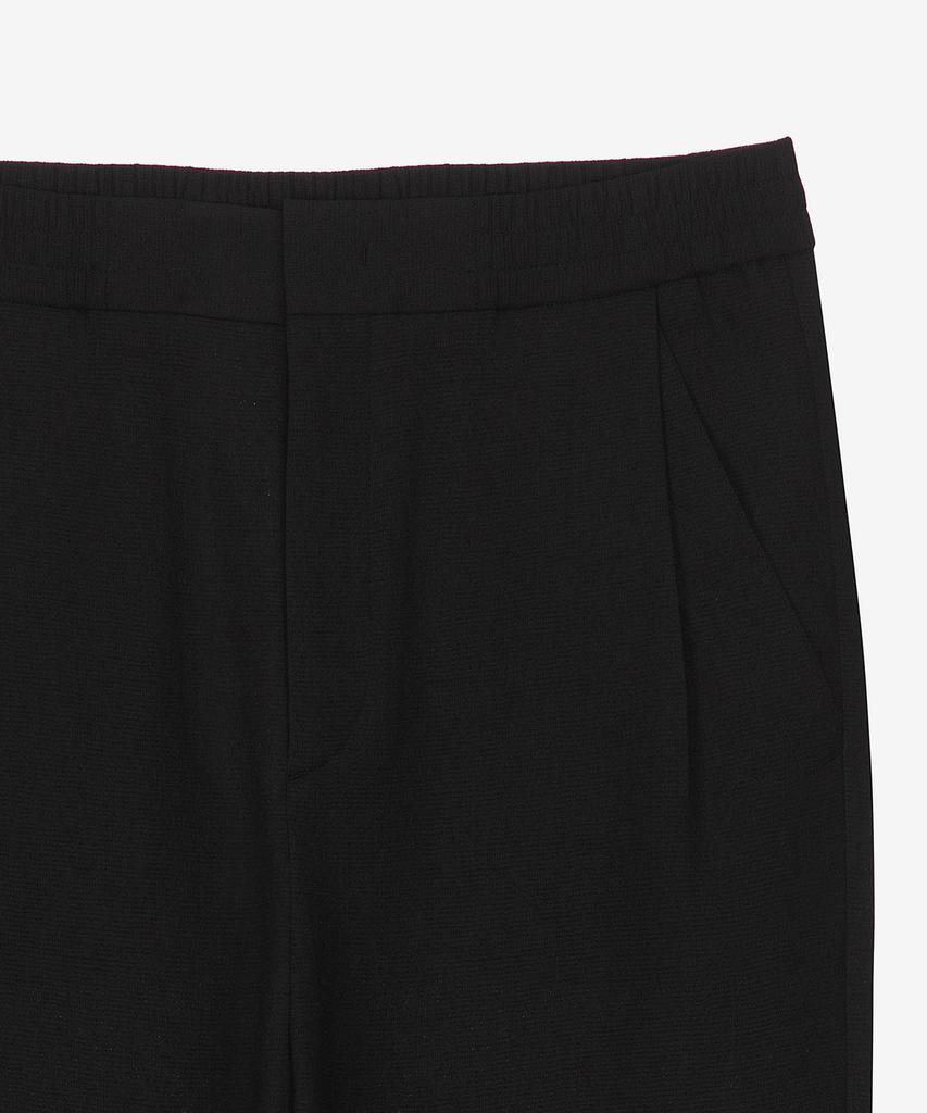 MINDBRIDGE [Couture] Relaxed Fit Textured Full Elastic Waist Pants Mypt3171