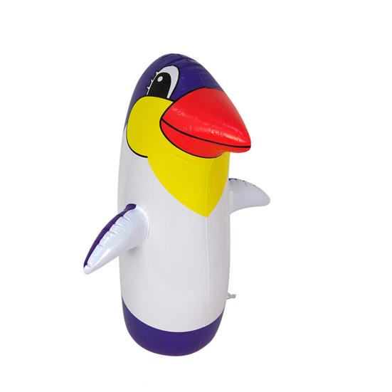 Fashion Flexible Stable Easy To Inflate Children Adult Animal Blow Up Tumbler Home Decor Penguin