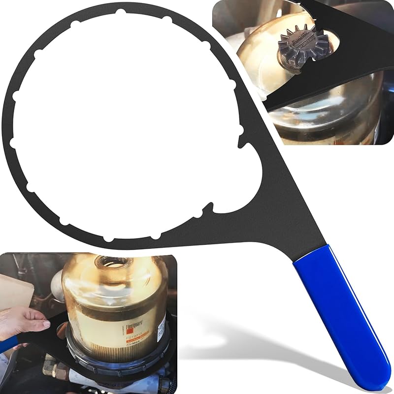 Replace For Davco 6’’ ID 380134 382 Colar/Vent Cap Oil Fuel Filter Wrench For Fuel Pro 382, 380, Metal