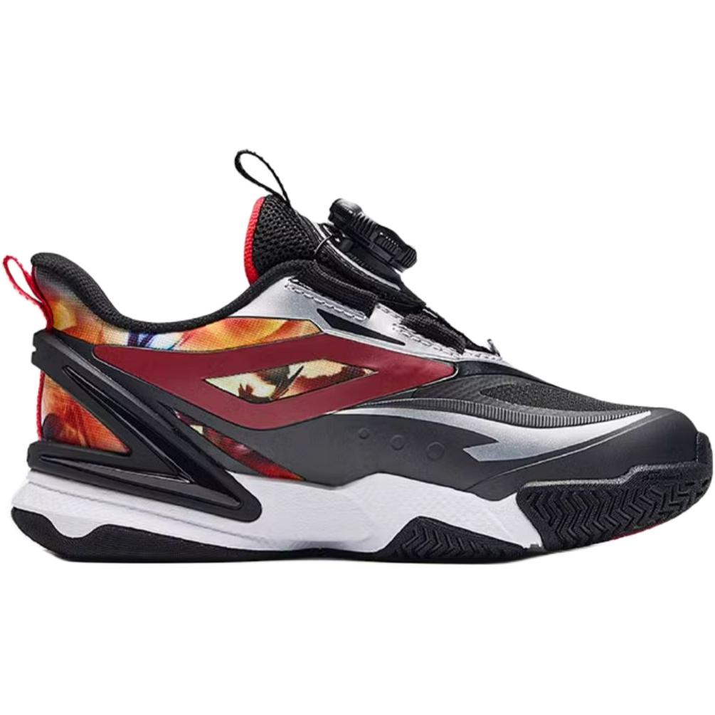 Anta Kids Baby Flying Knight 5.0 Comfortable Fashion Non-Slip Wear-Resistant Low-Top Running Shoes Kids Sneaker Black 312449961-2