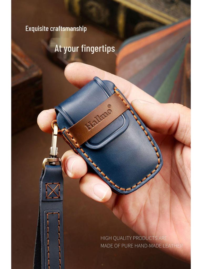 Toyota BZ4X & Corolla Vios Genuine Crazy Horse Leather Key Cover