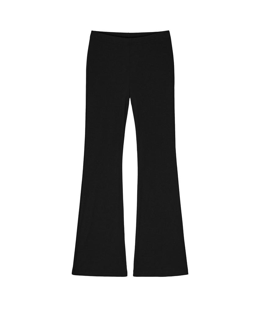 AYAJEUAENSEI Nua Low Flare Pants (Black)