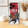 Video Game A-Apex L-Legends Phone Case Silicone black Soft For IPhone 17,16,15,14,13,12,11,SE,Plus Pro Max