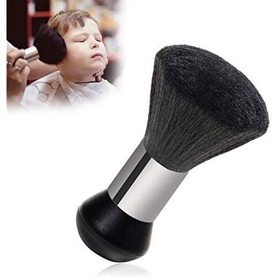 Brush Hairdresser Barber Neck Brush,1 Pieces Brush Neck Barber Brush Hair Cutting Brush For Removing Hair Residue For Wighieri,Salone,Nero