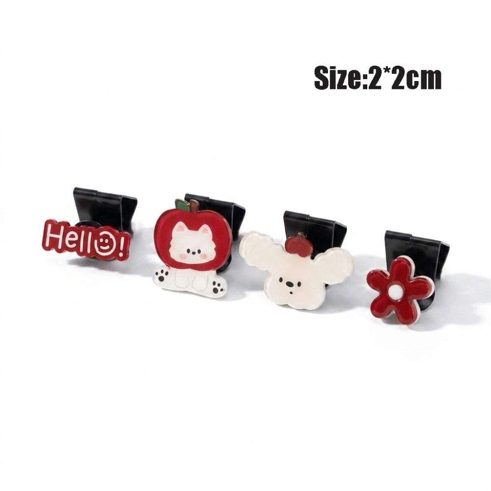 Cartoon Pattern Car Storage Hook Universal Hidden Glove Box Hanger Large Load-Bearing Car Organizer Clips