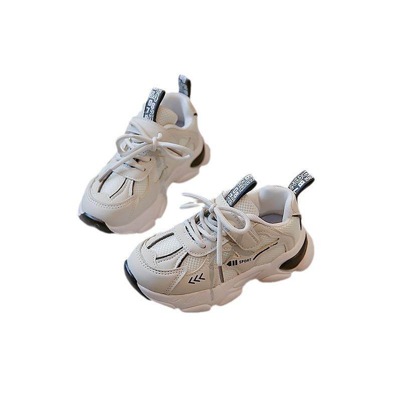 Kindersportschuhe 2025 neue Frühlingseinzelschuhe Jungen koreanische Version trendige Kinder mittlere und alte Kinder Vaterschuhe Mädchenschuhe