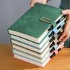 Vintage A5 Leather Notebook with Personalized Soft Cover - Perfect for Business Meetings and College Life