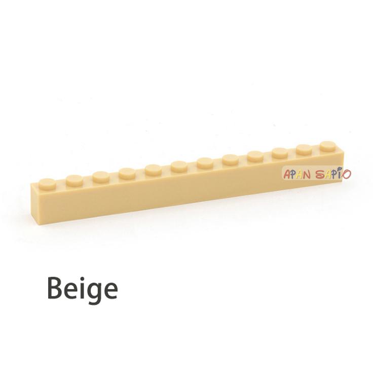 100PCS 1x12 Dots DIY Building Blocks Thick Figures Bricks Educational Creative Compatible With 6112 Toys for Children