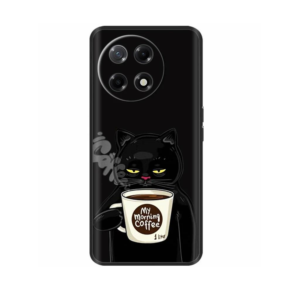 For Tecno Camon 30S Pro Soft Black Silicone TPU Phone Cover For Tecno Camon 30 Pro CL8 Funda Camon30s Protective Shell Bumper