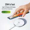 Qi2.2 Magnetic Wireless Charger with Low-Temperature Heat Dissipation, 25W Fast Charging for Apple 17 Phones.