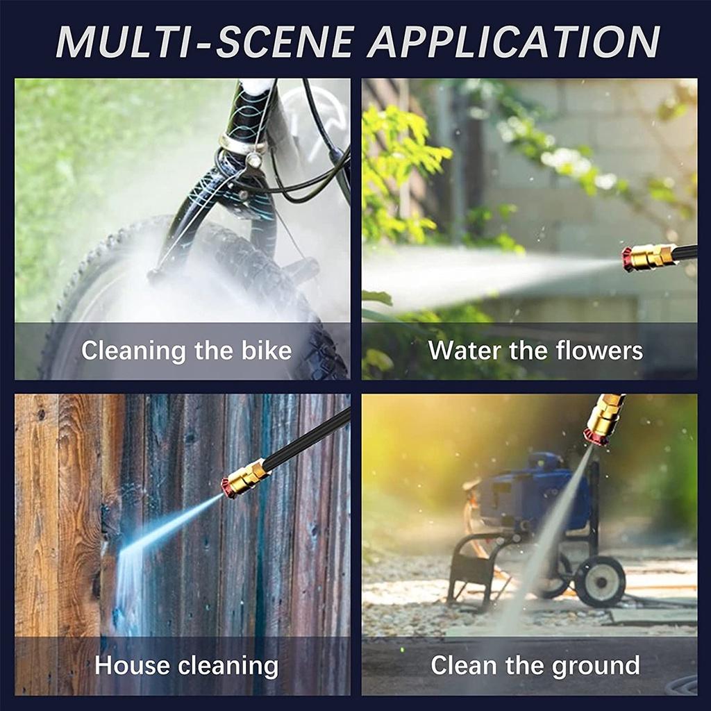 180W 98VF Portable Wash Water Guns Spray Cordless Water Jet High Pressure Car Wash Guns Electric Car Washer