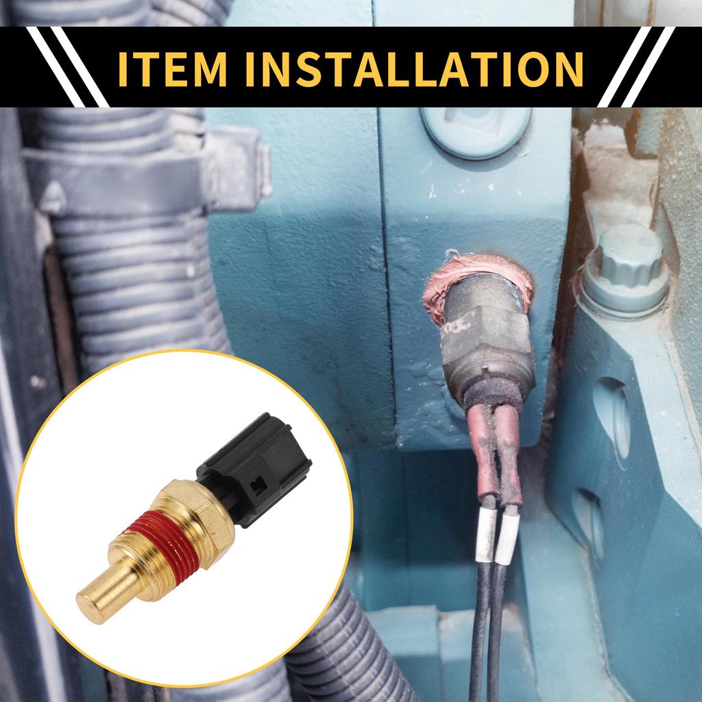 REPAIROCK Chrysler Temperatursensor Temperatursensor Getriebeeinheit Sensor für Aspen 2007 Nr. 56027873 Goldfarben