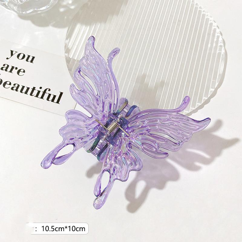 8 Style Transparent Mini Hair Pins Claw Crab Girls Women Barrette Acrylic Butterfly Hair Clips Korean Hair Accessories