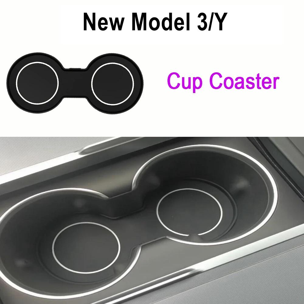 

Storage Box for Tesla Model Y Juniper Launch 2025 Model 3 Highland Organizer Accessories Center Console Trays Hidden Cup Holder