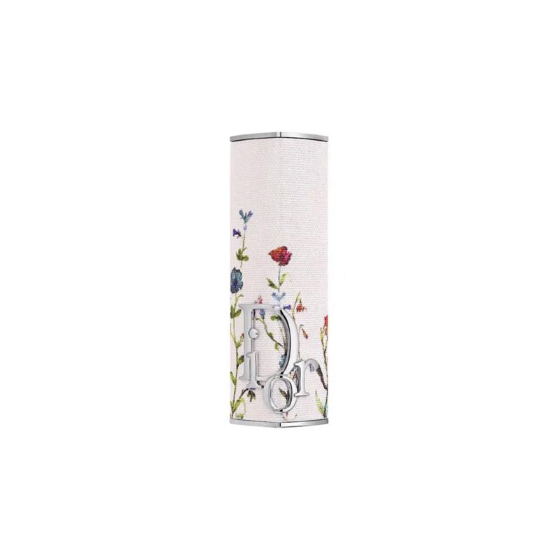 DIOR Flower Glaze Limited Lipstick Shell Leaf Flower Pattern/Advanced Customized Bow Jacquard красный
