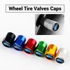 4Pcs Car Tire Valve Cover Wheel Protection Dust Caps Auto Accessories For Ford Focus Mondeo Mustang Kuga MK2 MK3 Party ST Line MD4