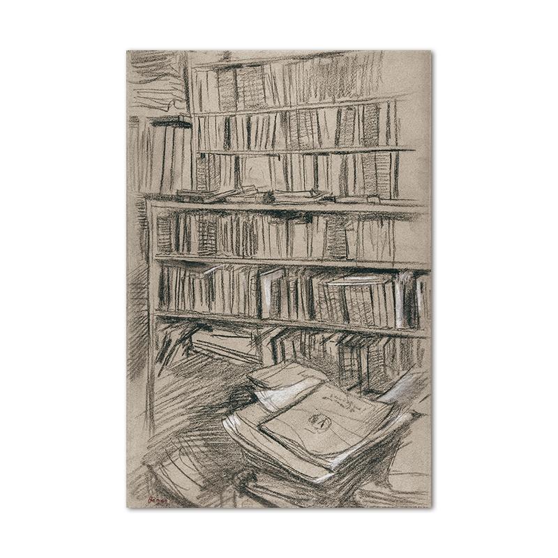 Moody Victorian Paintings Prints Vintage Dark Academia Aesthetic Decor Floral Poster Skeleton Canvas Painting Gallery Wall Decor