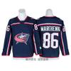 Mens Ice Hockey Jersey Training Shirt Vintage Style Cotton Blend Sportswear With Embroidered Number 8