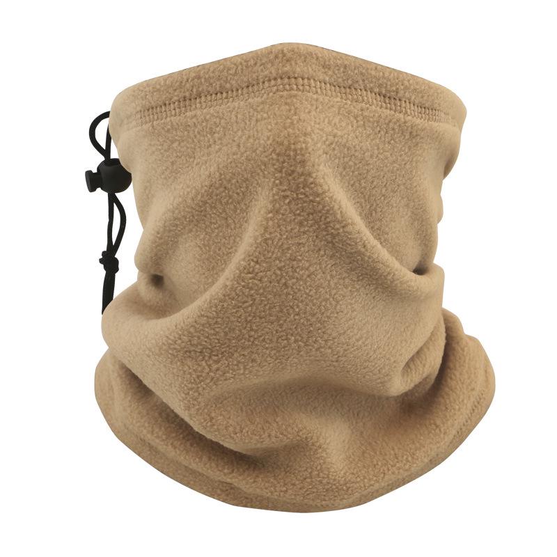 Winter Fleece Neck Warmer: Cold-Proof, Multifunctional Cycling Face Mask with Velvet Lining for Outdoor Sports