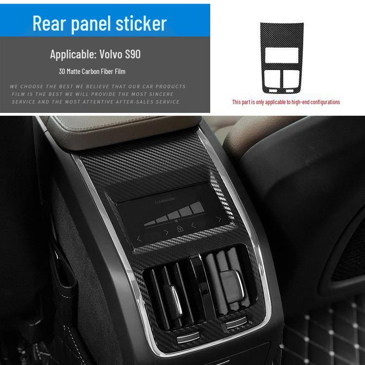 Volvo S90 Carbon Fiber Interior Trim Stickers