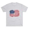 Distressed Drip American Flag T-Shirt | Patriotic USA Tee, Good Quality T-Shirt