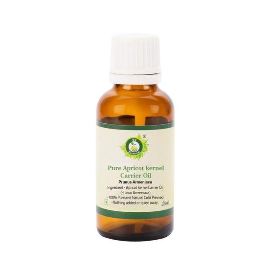 R V Essential Prunus Armeniaca Pure Apricot kernel Carrier Oil 30ml