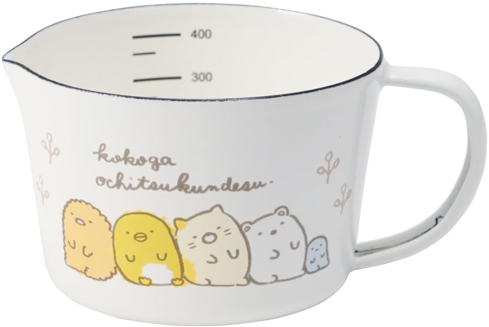 

Эмалированная мерная чашка Toyo Enamel Sumikko Gurashi Белая S SG-05