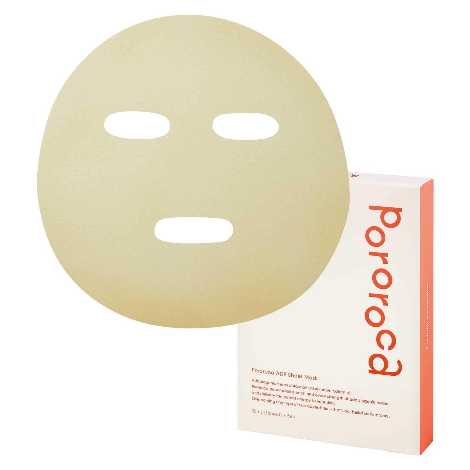 

Pororoca ADP Sheet Mask Face Pack with CICA for High Moisturizing and Intensive Care (5 sheets/box)