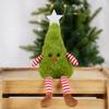 Christmas Plush Doll Ornaments Cute Long Leg Xmas Tree Hanging Pendant Navidad Natal Home Decoration New Year Kids Gifts