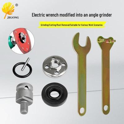 Portable Electric Angle Grinder Tool Set: Cutting, Polishing, and Grinding Accessories
