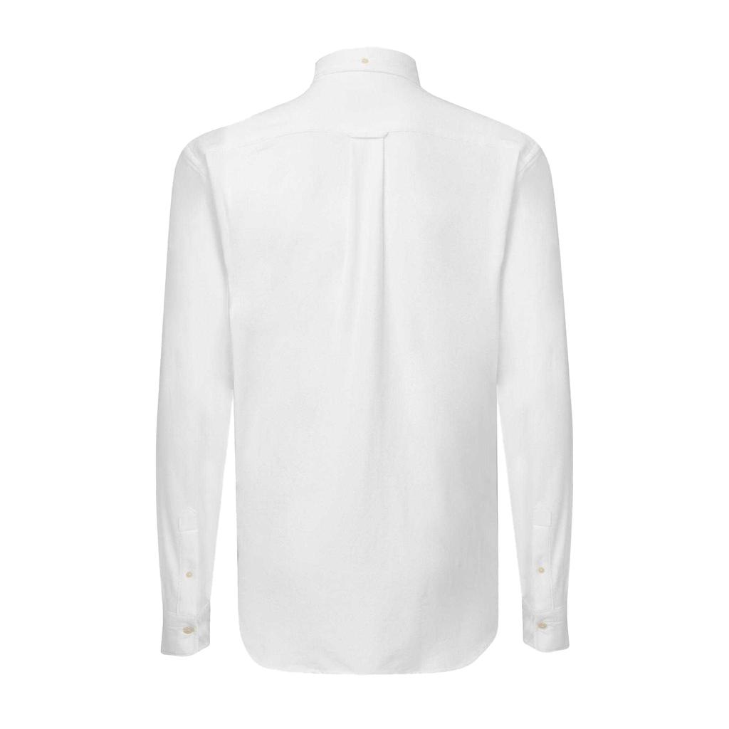 Gant Mens Pique Jersey Regular Long-Sleeved Shirt