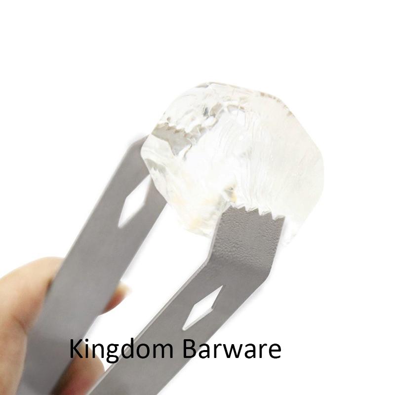 Ice Tongs, Stainless Steel Ice Tongs, 5.9 Inches (15 cm) Bar Tool Bar Accessories