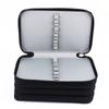 72 Inserting Super Large Capacity Multilayer Pencil Pen Bag Pouch Cosmetic Case Black