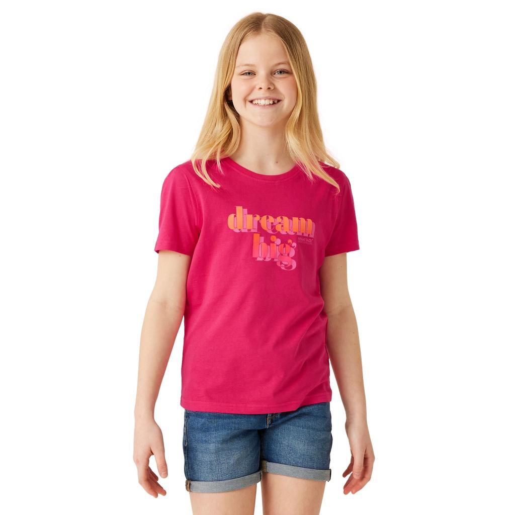 Regatta Childrens/Kids Bosley VII Dream Big T-Shirt