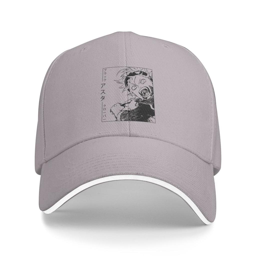 Baseball Caps Anime Black Clover Asta Yuno Grinbellor Noell Silva Black Casquette Unisex Casual Summer Caps