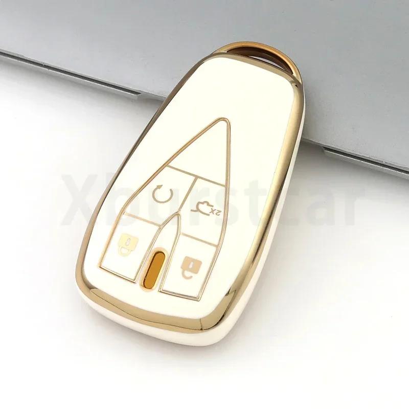 3/4/5 Knoppen TPU Auto Sleutelhanger Hoes Automative Behuizing Afstandsbediening Houder Geschikt Voor Changan Cs55 Plus Cs75 Plus Unit Unik Cs35Plus Oshan X7 X5 Auto