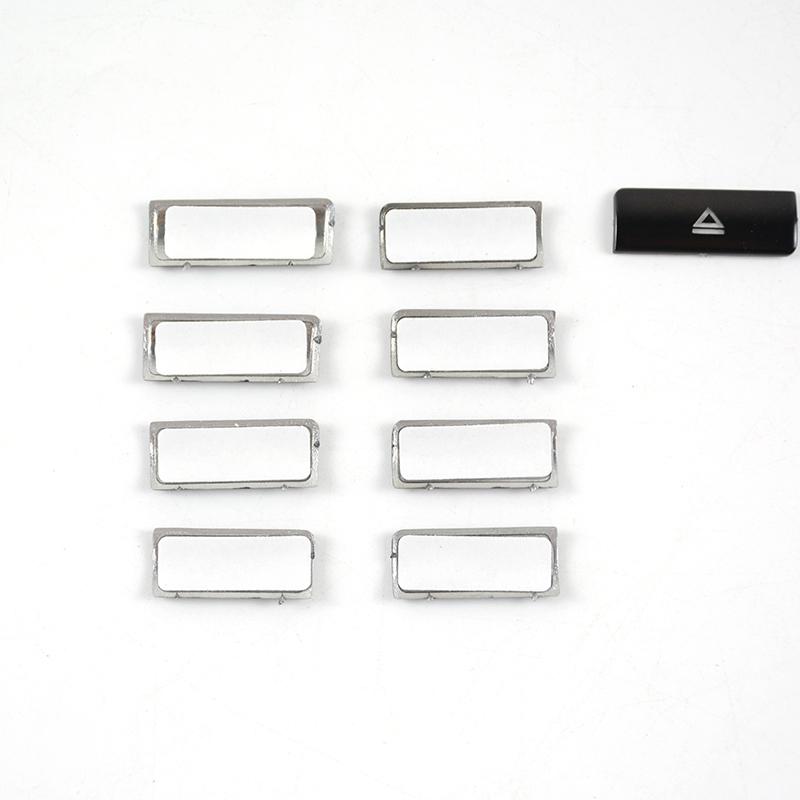 Autocolante decorative pentru panou CD pentru control central al mașinii, autocolante ABS pentru Mercedes Benz Clasa C/E W204 W212 GLK CLS 2012-2013