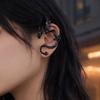 Retro Style Ear Cuff, Realistic Dragon Scale Design Ear Clip, Punk Style 3D Wings Claws Earring, Electroplated Ear Cuff for Daily Life Parties