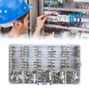 Convenient Glass Tube Set 250pcs Glass Tubes Slow Glass Fuses Glass Tubes with Storage Box Protect Your Electronics