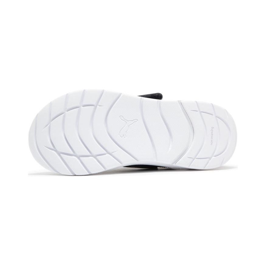 Puma Evolve Slip-On Little Kid Cool Gri închis Pantofi copii Negru Alb 389135-06