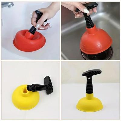 2026 Bathroom Cup Plunger Plunger Plunger Powerful Slip Proof Handle Efficient Small Drain Plunger for Toilet Bathtub Sink