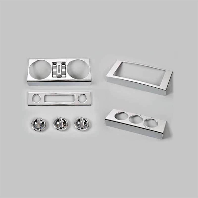 

ABS внутренняя ручка переключателя кондиционера, украшение, кнопка окна, декоративная панель для Jeep Wrangler JK 2007-2010, автомобильные аксессуары