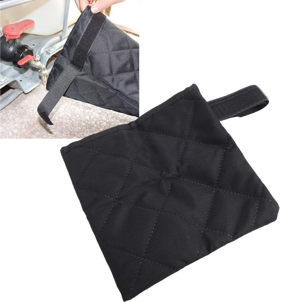 Winter Faucet Cover Sock Double Layer Oxford Fabric Waterproofing Coated Insulated Spigot Cover