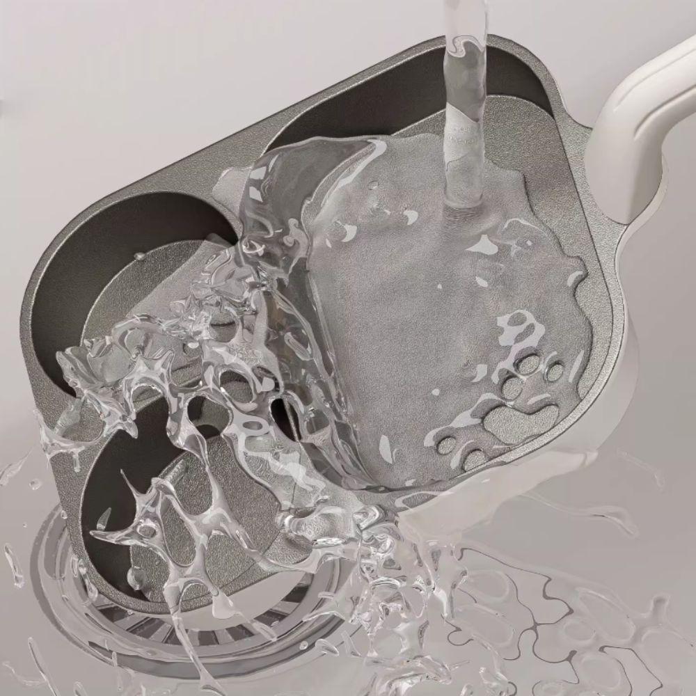 Ergonomic Handle Breakfast Frying Pan Nonstick Breakfast Skillet Universal Pancake Pan  Egg