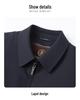 Men's Business Casual Down Jacket with Lapel - Warm Autumn/Winter Coat