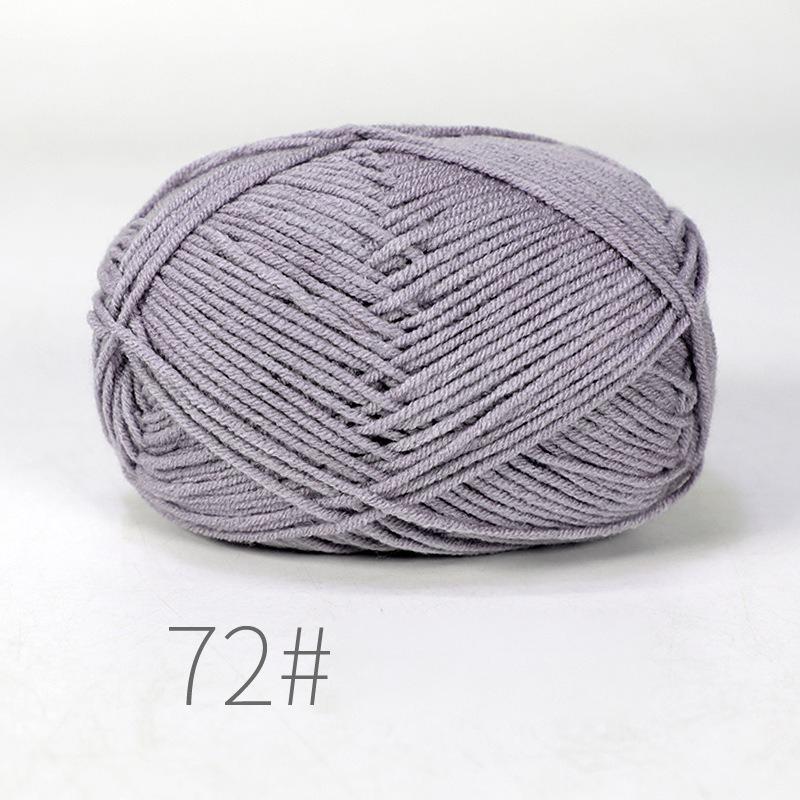 10Balls 500g Soft Milk Cotton Yarn Crochet Threads for Knitting Wool DIY Crafts Sweater Baby Wool Hand Knitting Crochet Yarn